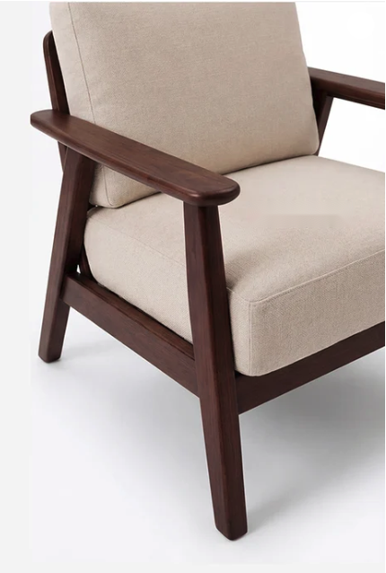 Maven Solid Sheesham Wood 3+1+1 Sofa Set