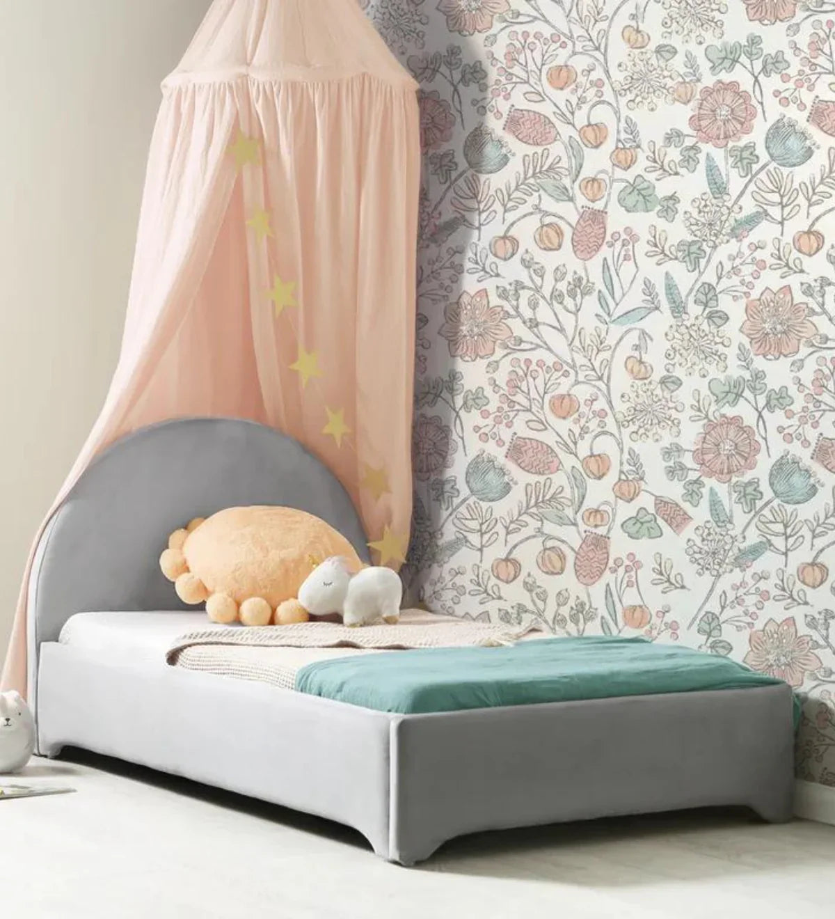 Roxy Luxe Premium Upholstered  Single Bed