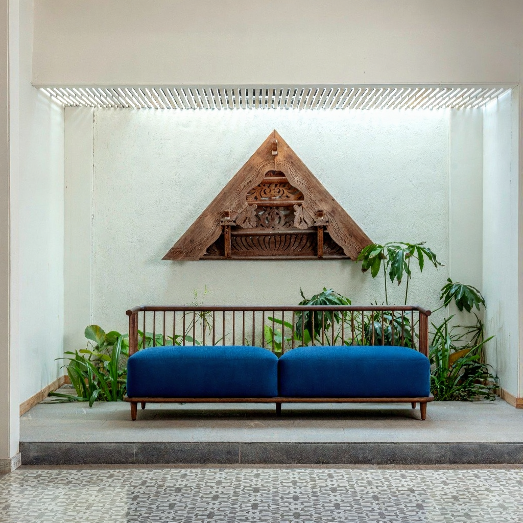Blue Haveli Sofa