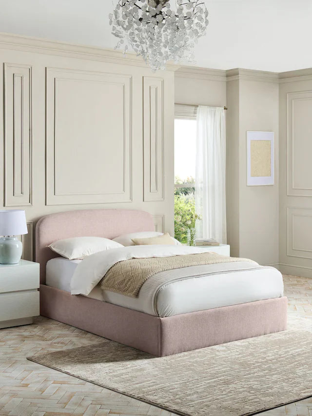 Rainbow Crest Upholstered Single Bed