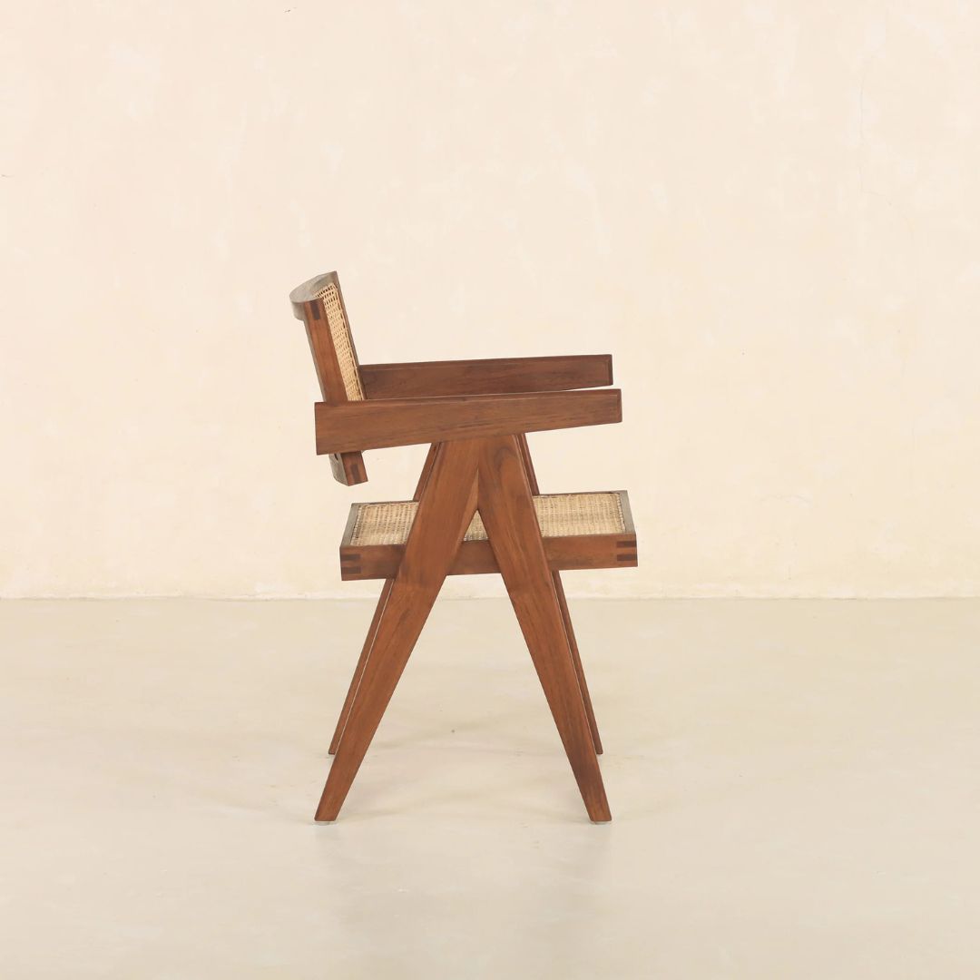 Aarush Classic Cane  Arm Chair