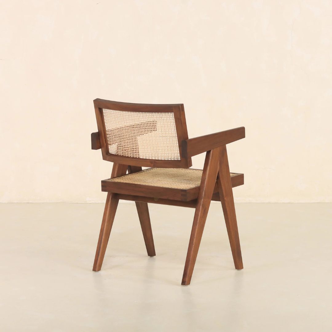 Aarush Classic Cane  Arm Chair