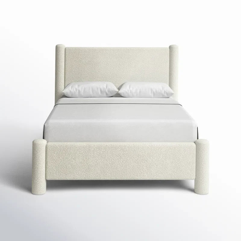 MellowGrid Plush Tufted Bed