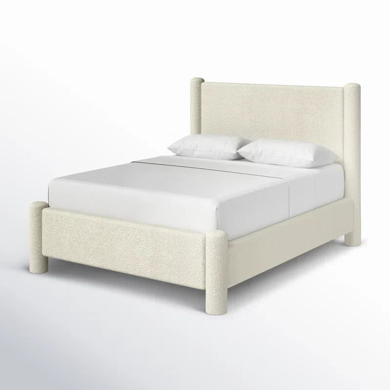 MellowGrid Plush Tufted Bed
