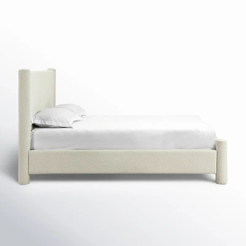 MellowGrid Plush Tufted Bed