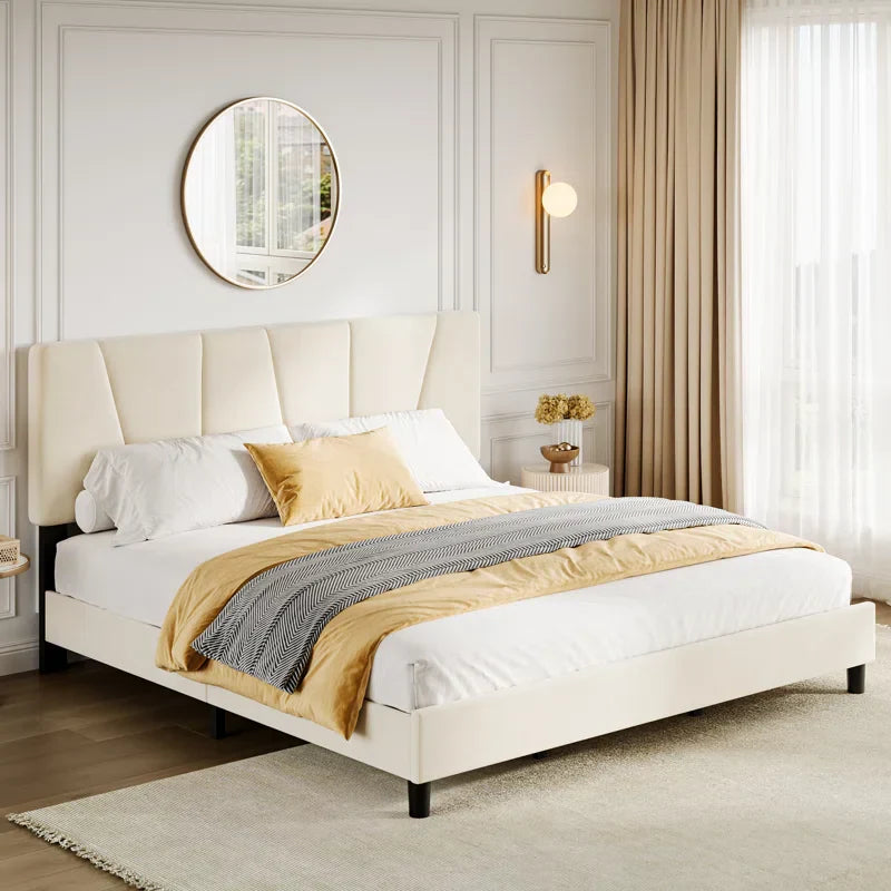 Velora Arc Upholstered Bed
