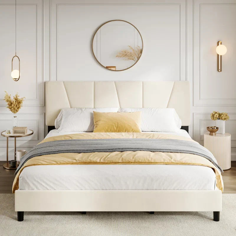 Velora Arc Upholstered Bed