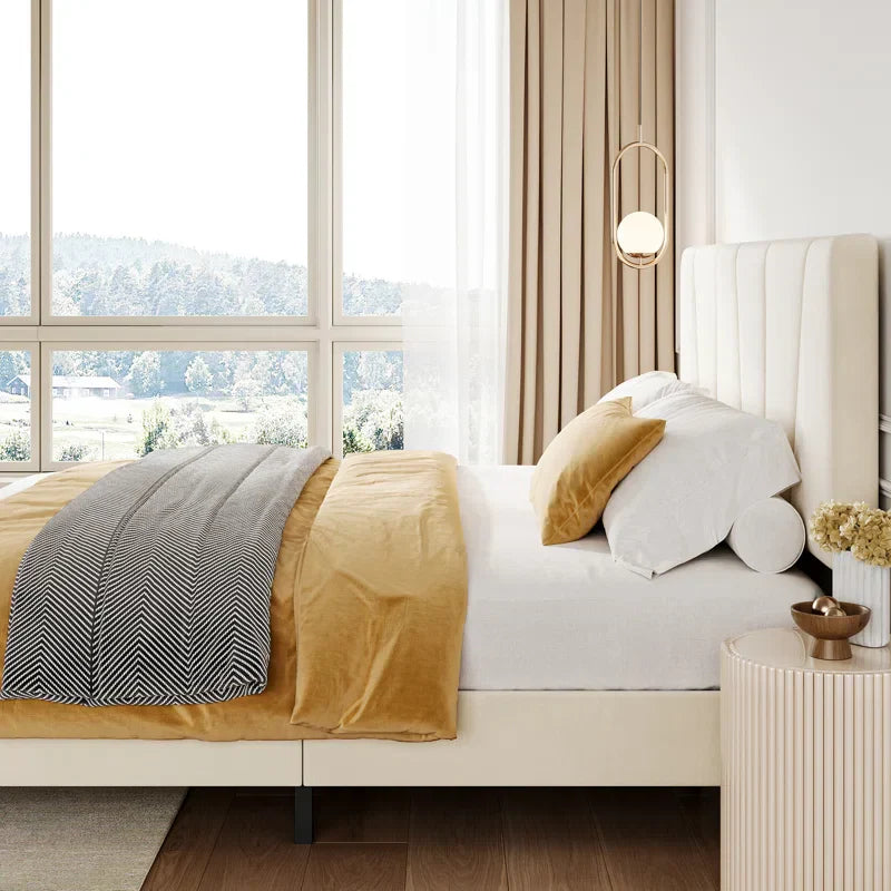 Velora Arc Upholstered Bed