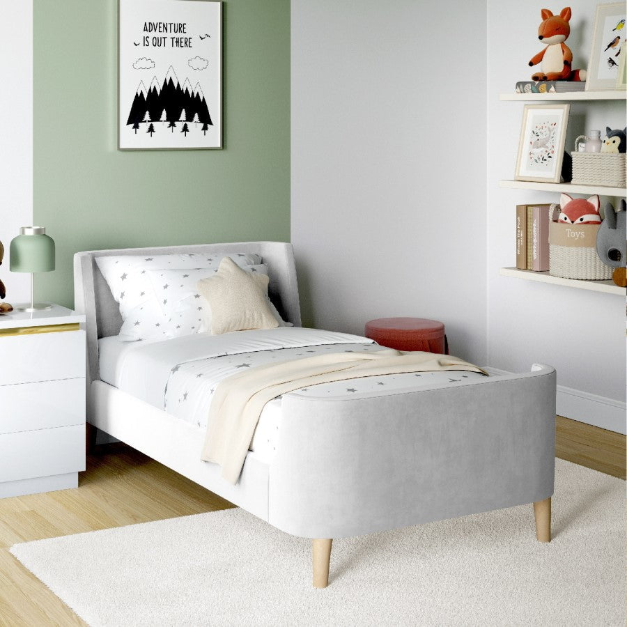 Watson Plain Single Bed Without Storage