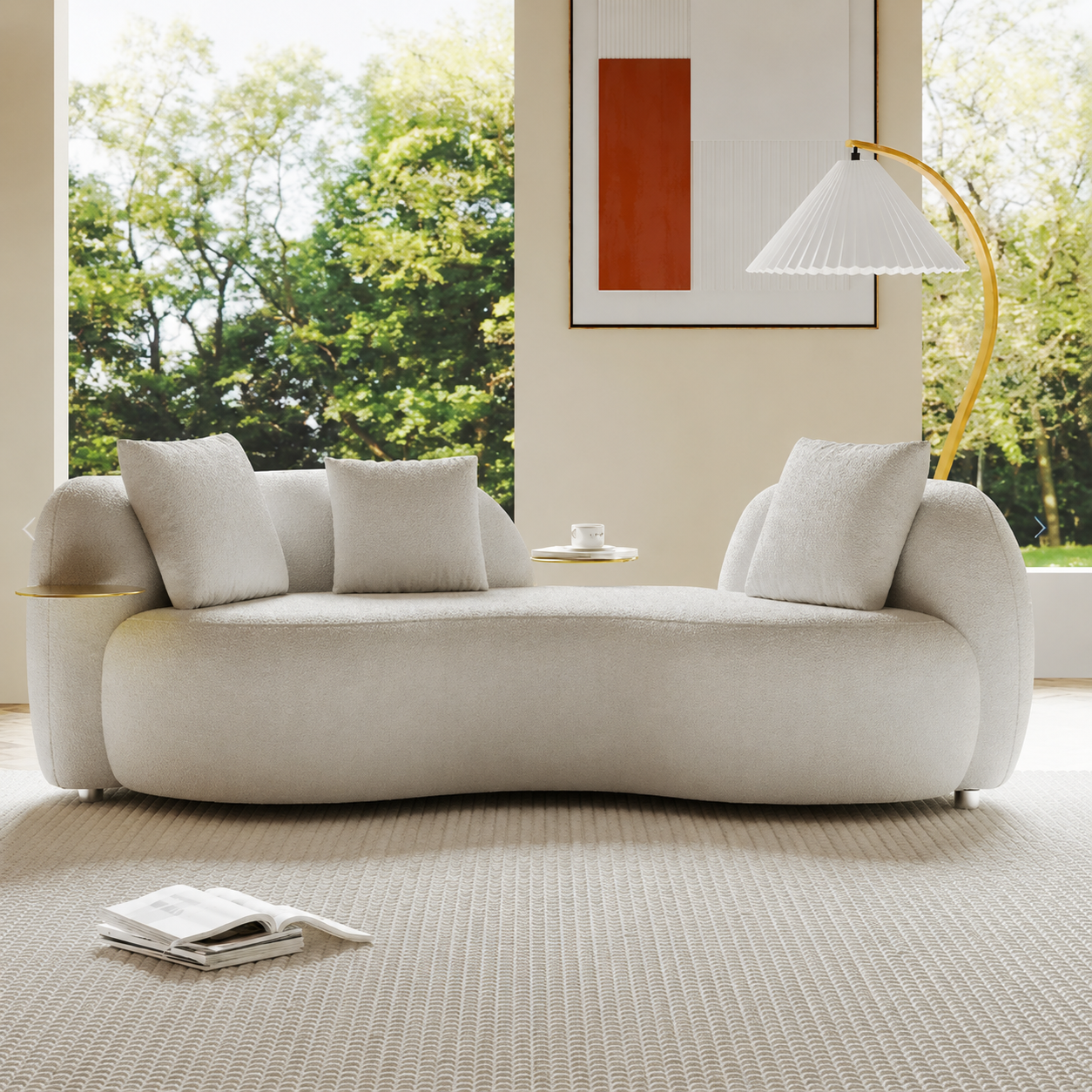 Aurelia Contemporary Luxury 3 Seater Sofa