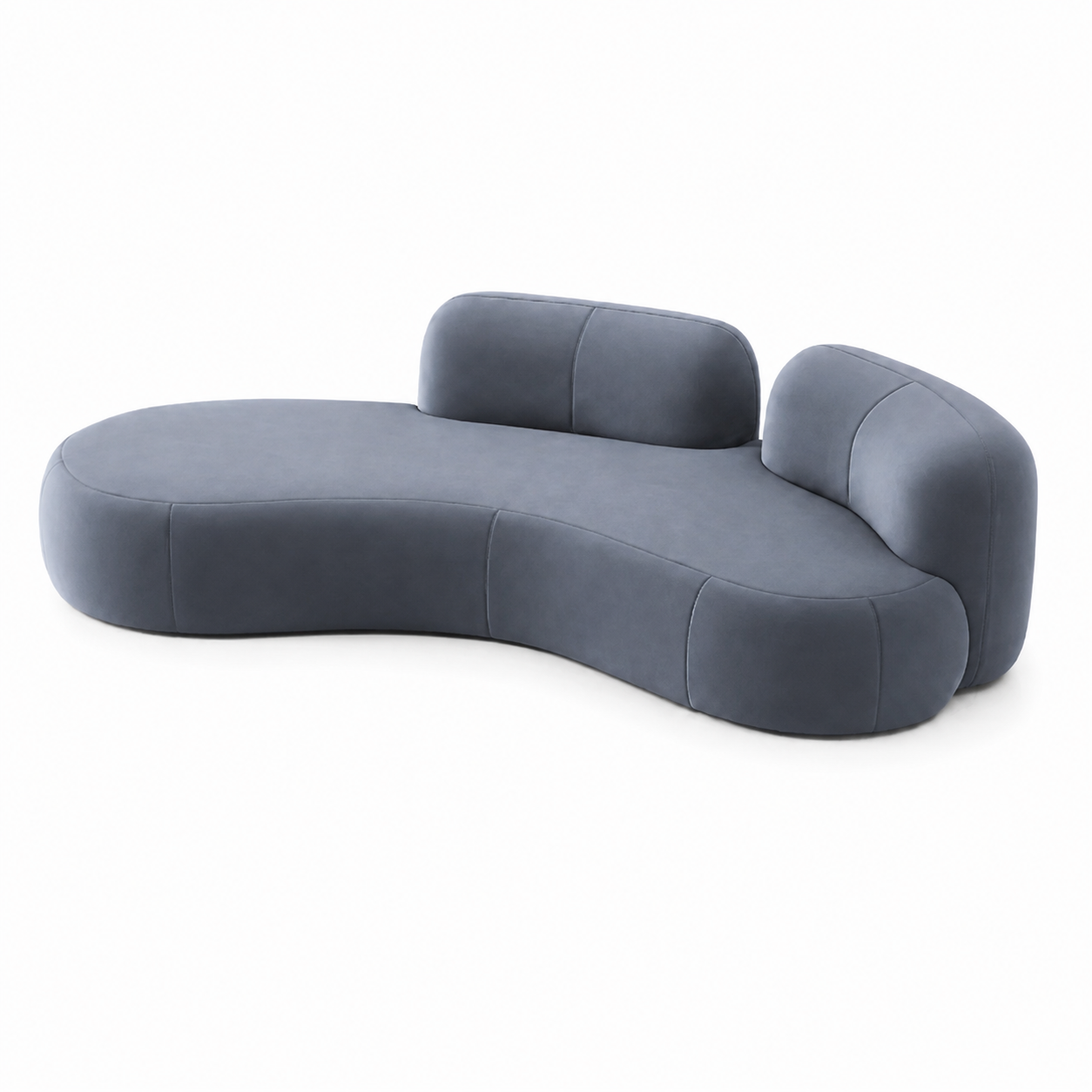 Kyoto Curve Contemporary 4 Seater Sofa
