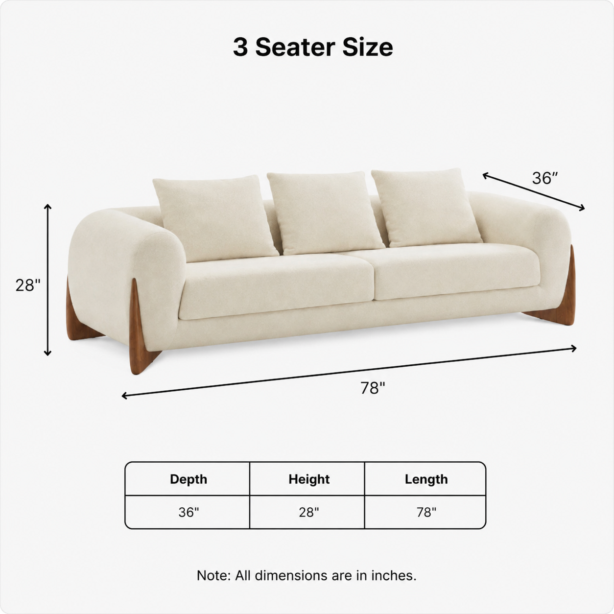 Cove Designer Sofa Set