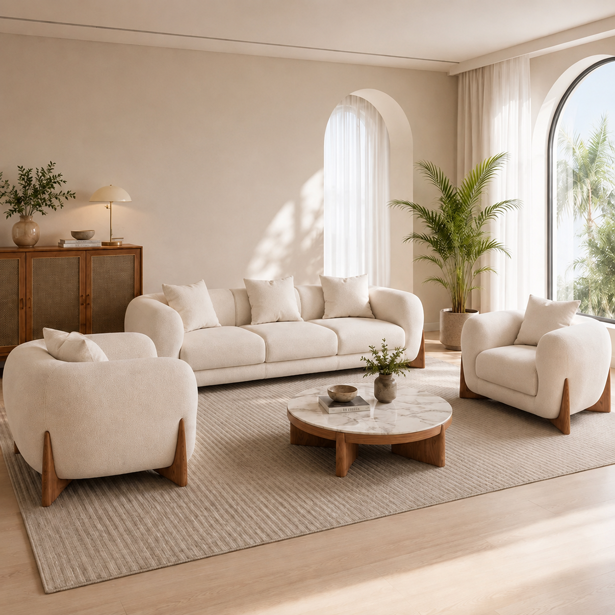 Aveline Designer Sofa Set