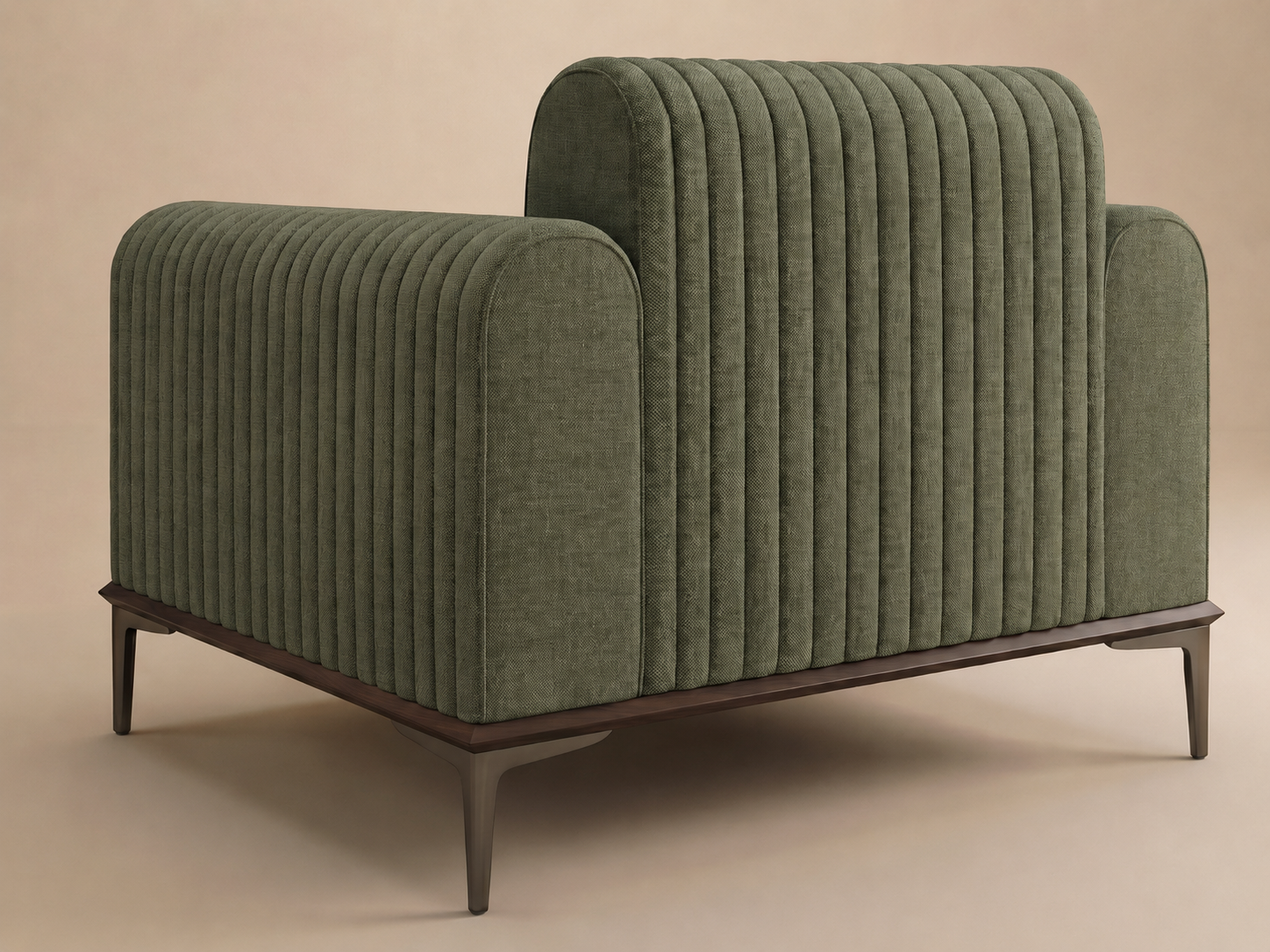 Verona 3+1+1 Seater Sofa Set – Sage Green