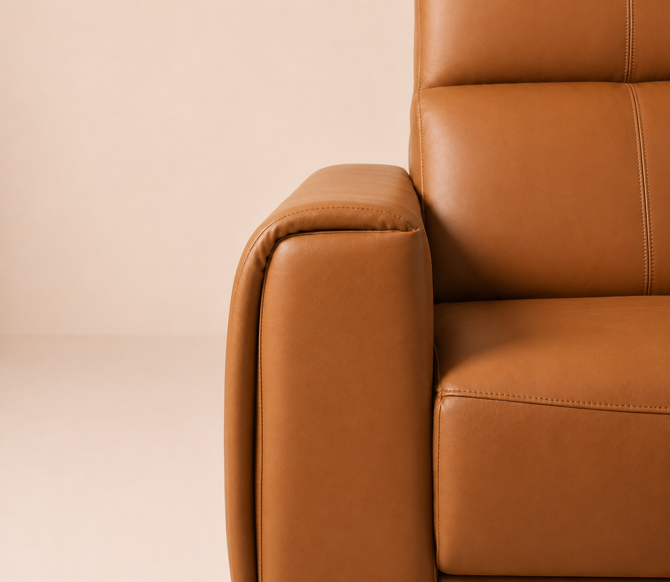 Ravello Premium Leatherette 2 Recliner Sofa Set