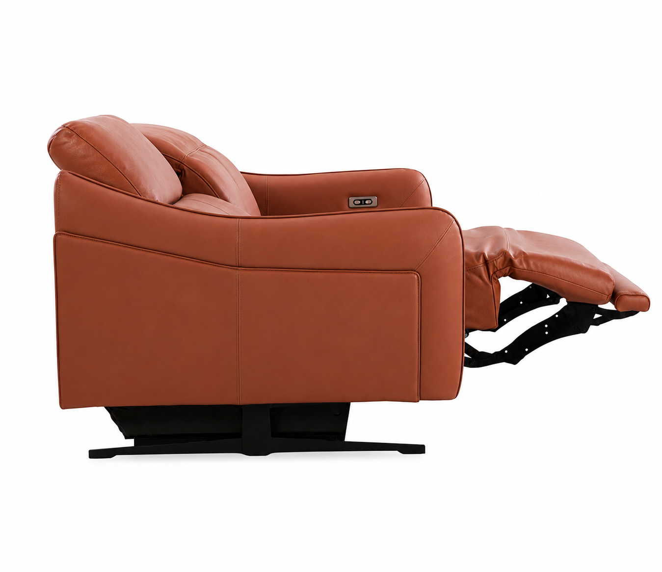 Evora Premium Dual Reclining 2-Seater Italian Leather Sofa