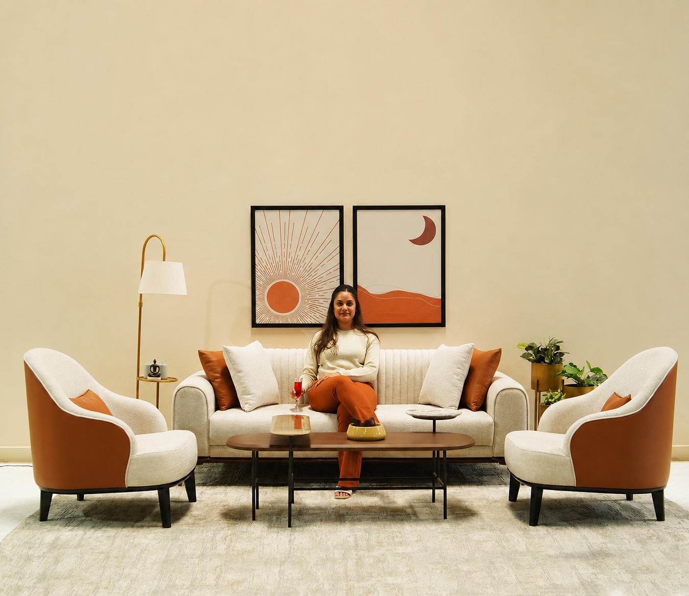 Verona Signature Upholstered Sofa 3+1+1 sofas