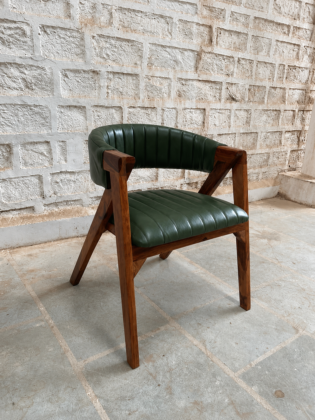 Hudson Teak Wood Dining Chair