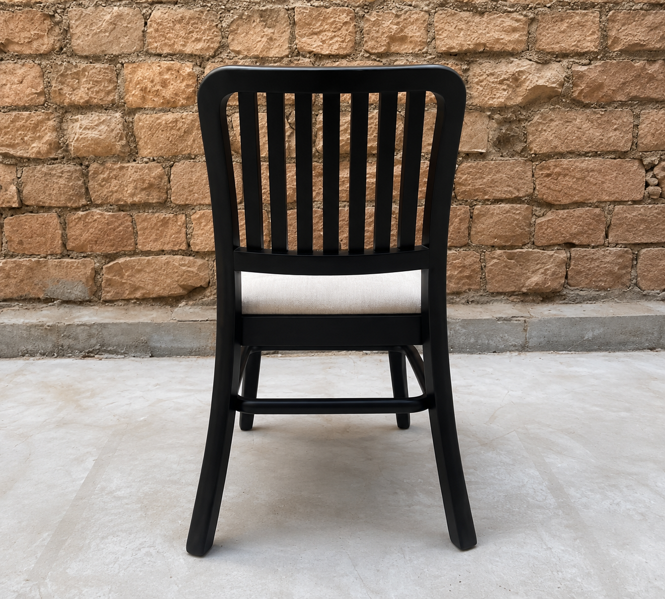 Varenza Modern Upholstered Teak Dining Chair Collection