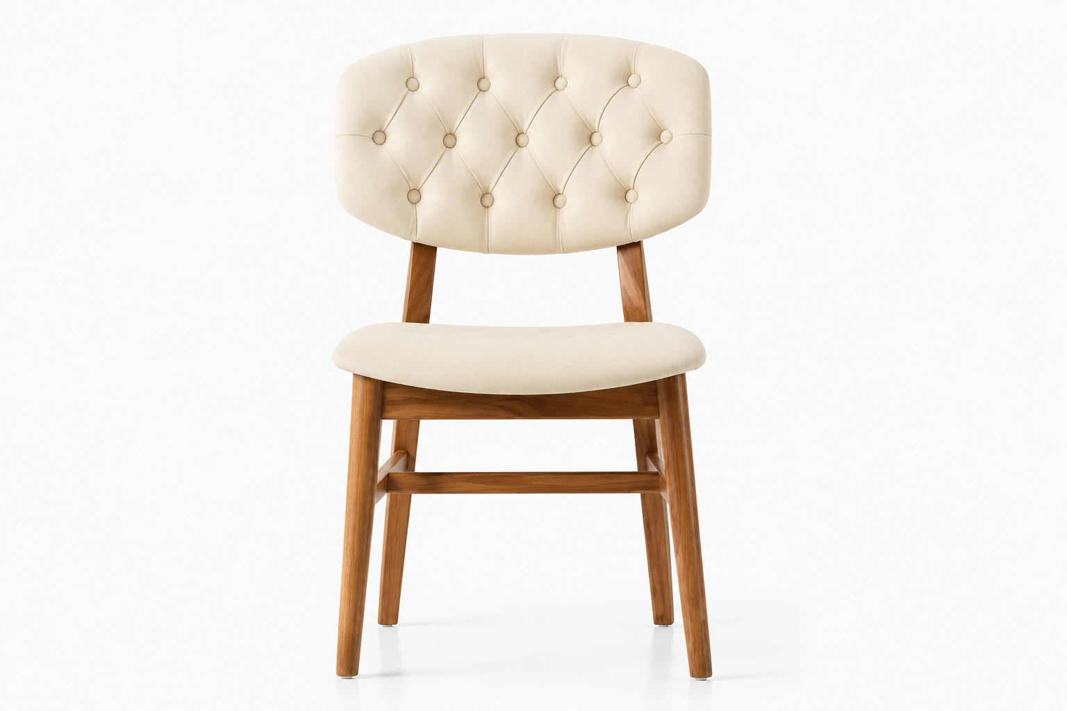 Milano Premium Solid Wood Upholstered Accent Chair