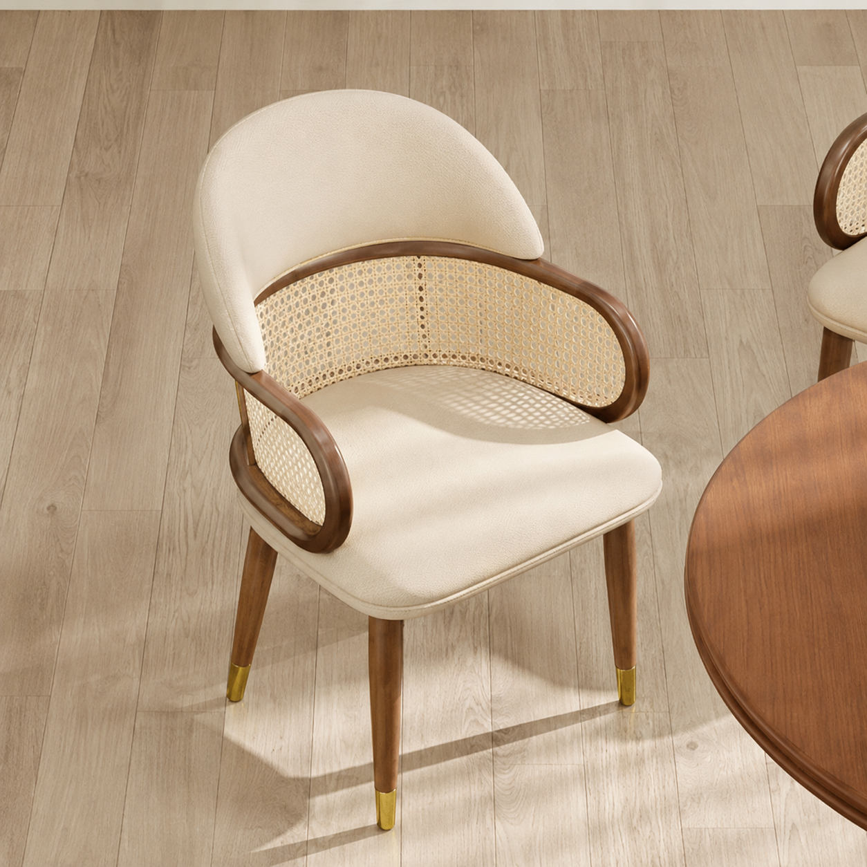 Avira Cane Accent Chair