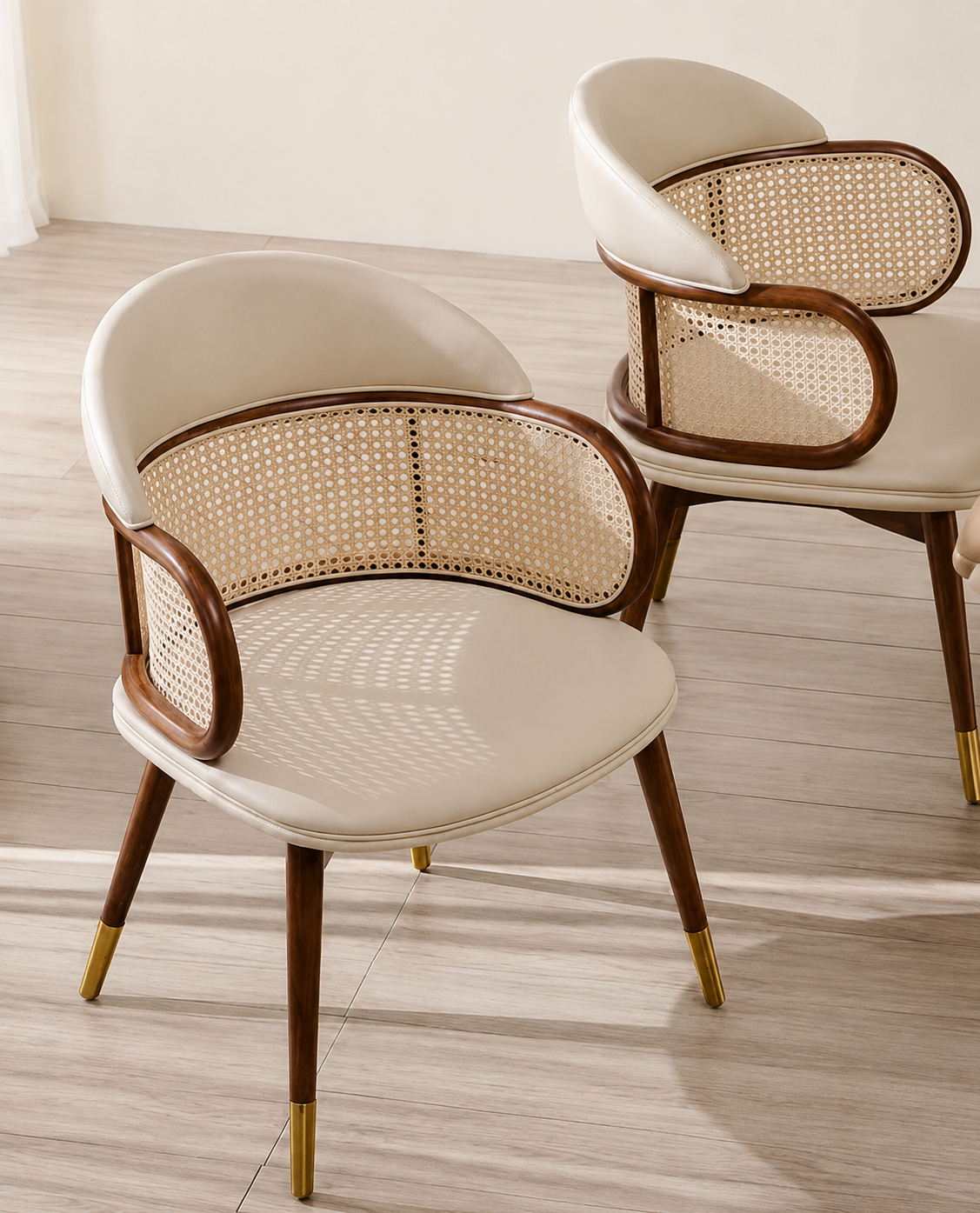 Avira Cane Accent Chair