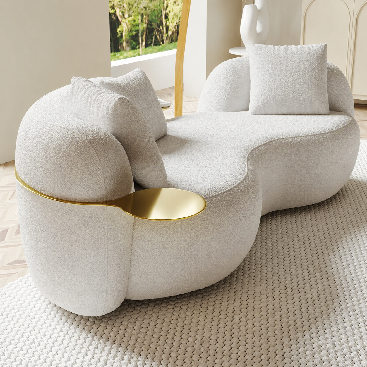 Aurelia Contemporary Luxury 3 Seater Sofa
