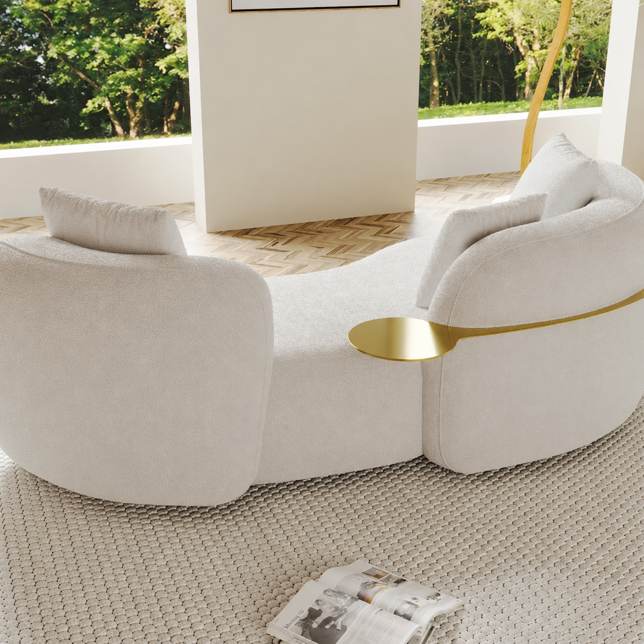 Aurelia Contemporary Luxury 3 Seater Sofa