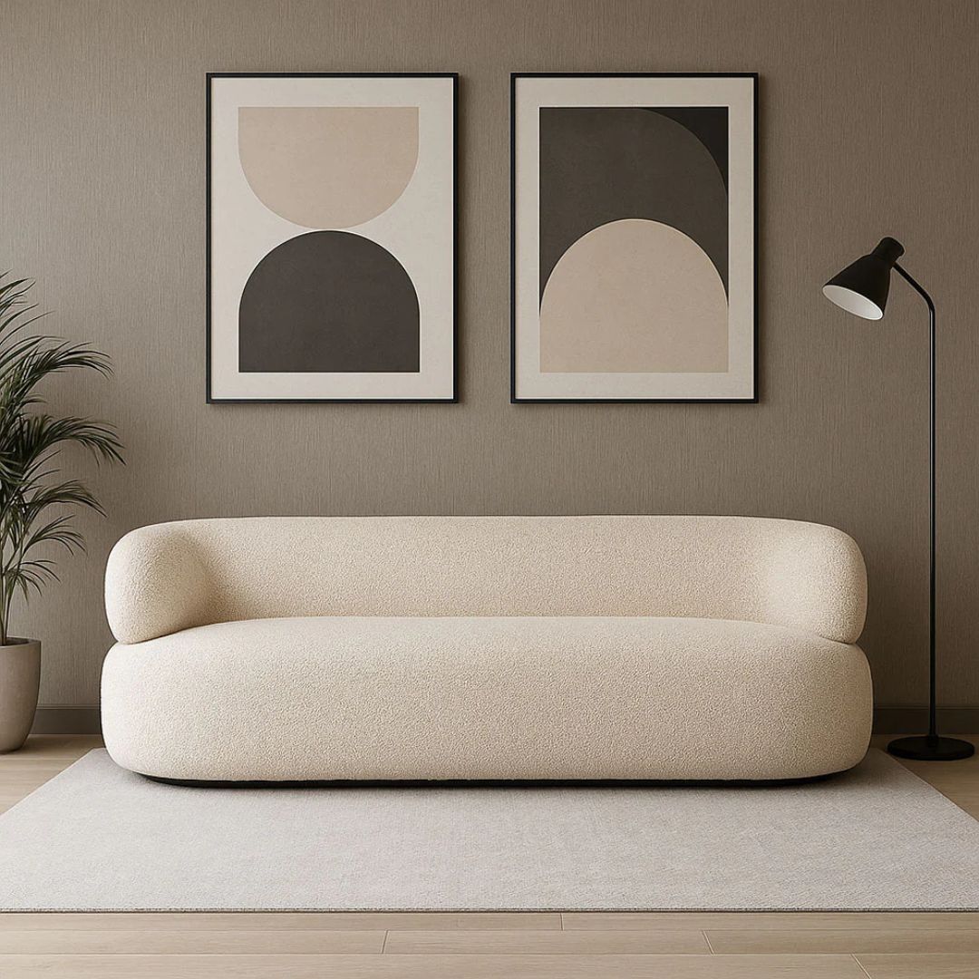 Cloud Curve 3 Seater Sofa