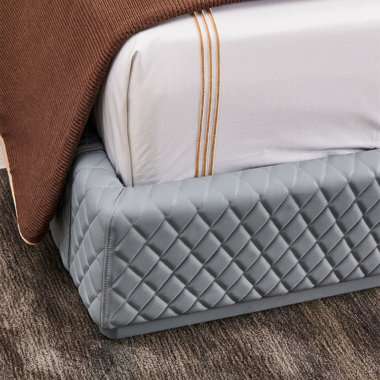 Sapphire Crown Art Upholstered Bed