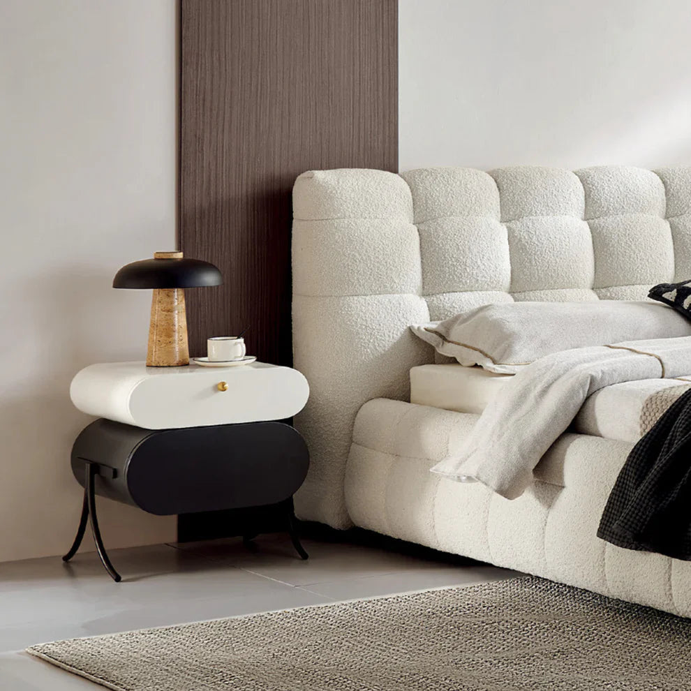AquaPrime Leatherette Upholstered Bed