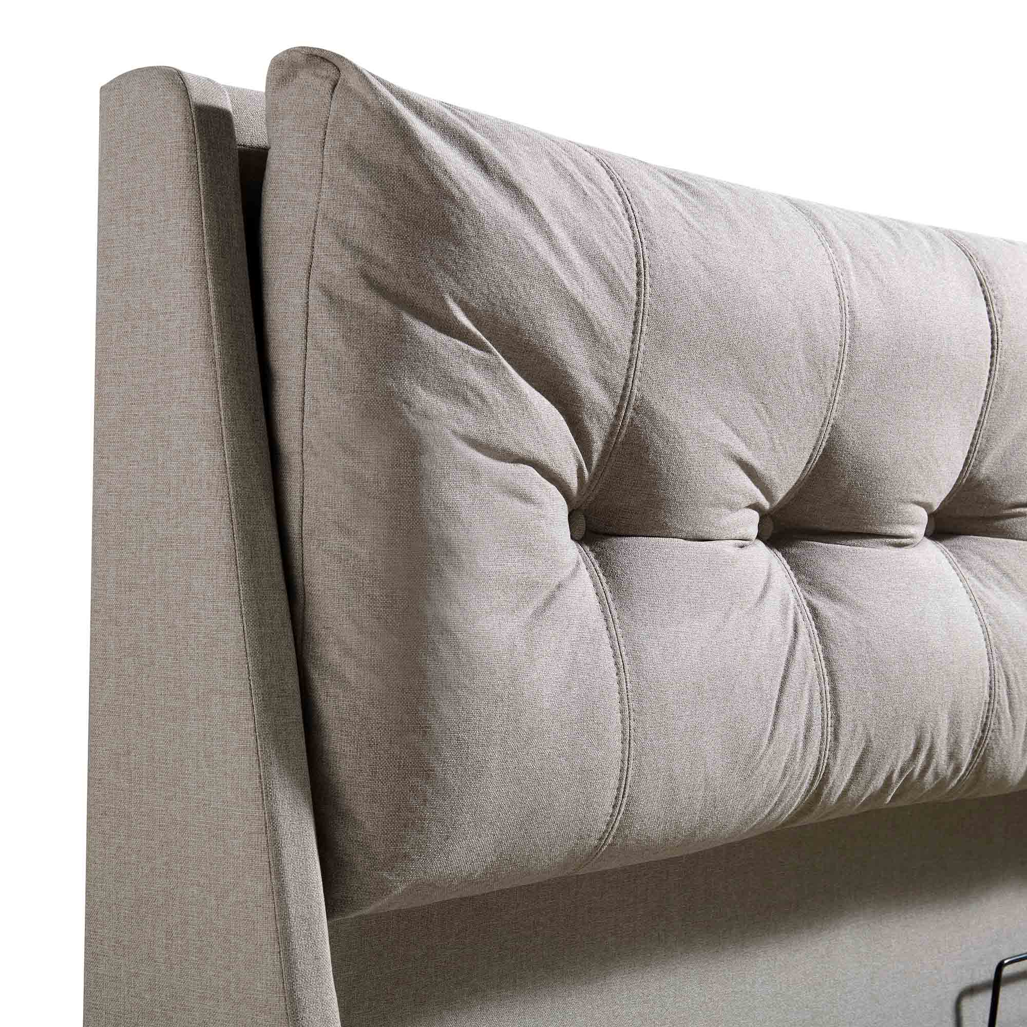 Turkish Line Tufted Upholstered Bed
