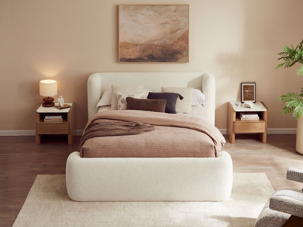 Velvet Arc Trundle Bed