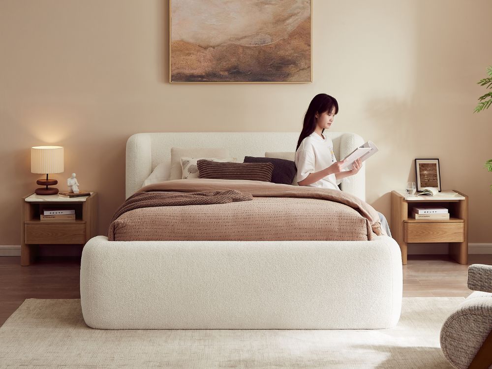 Velvet Arc Trundle Bed