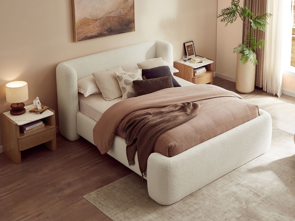 Velvet Arc Trundle Bed