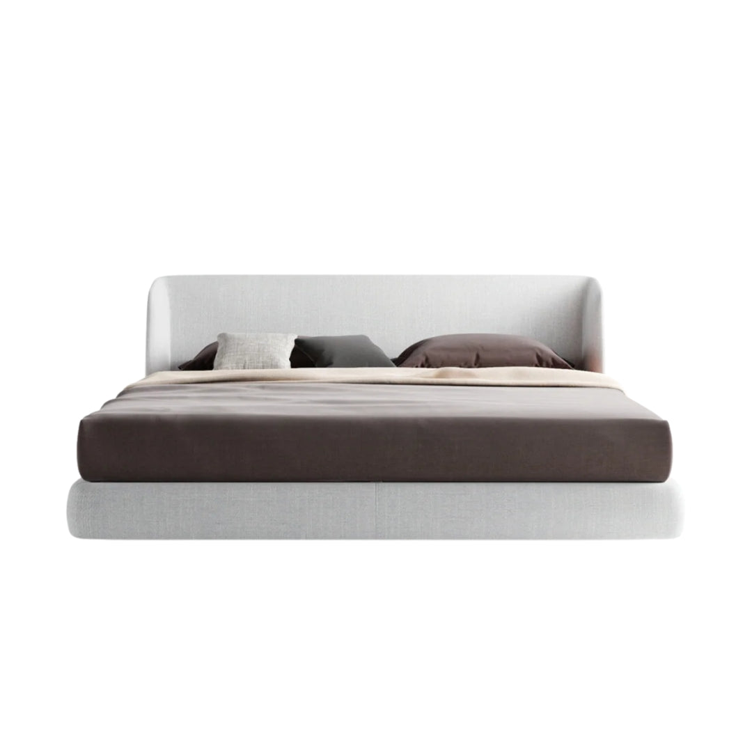 Velluto Edge Curve Edge Upholstered Bed