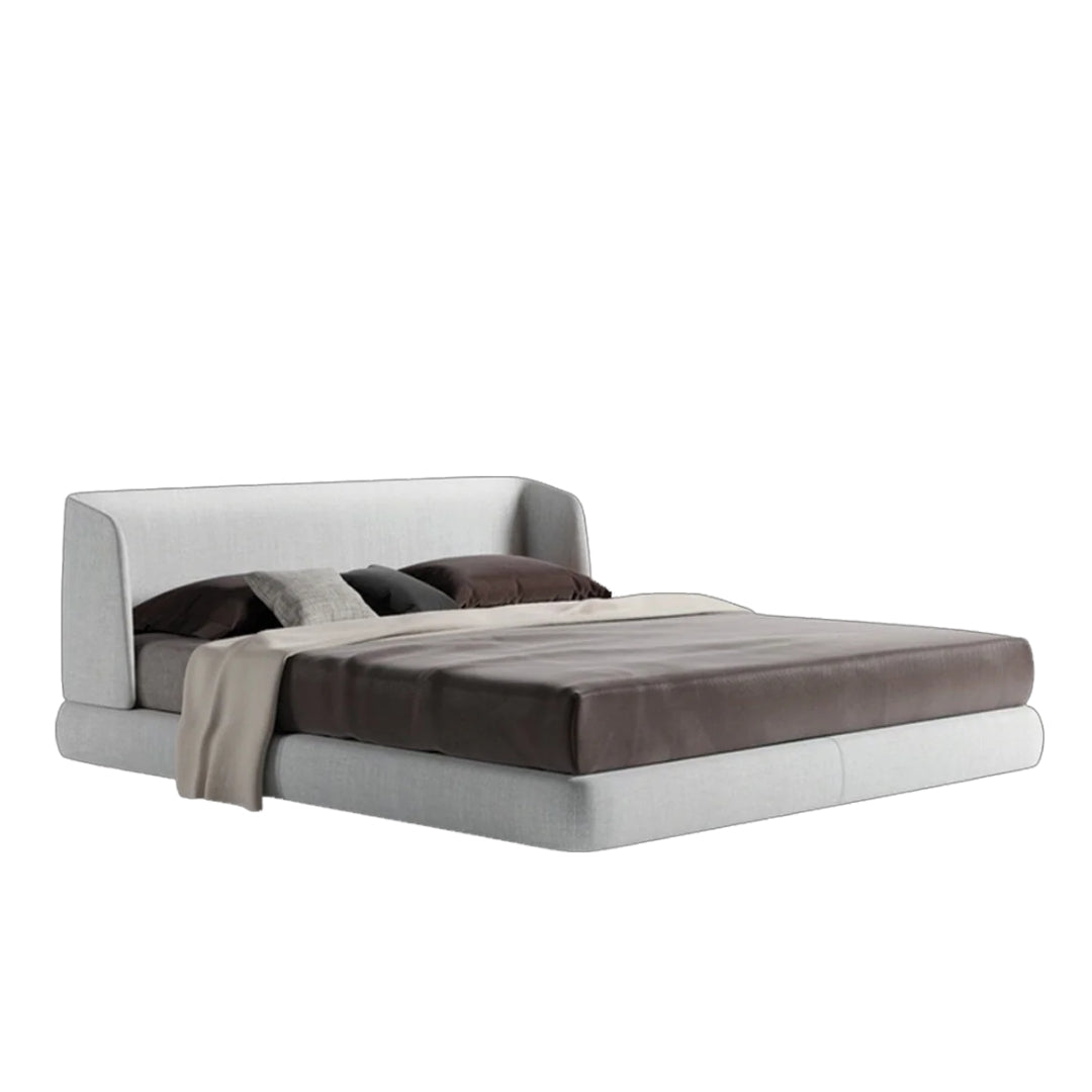 Velluto Edge Curve Edge Upholstered Bed