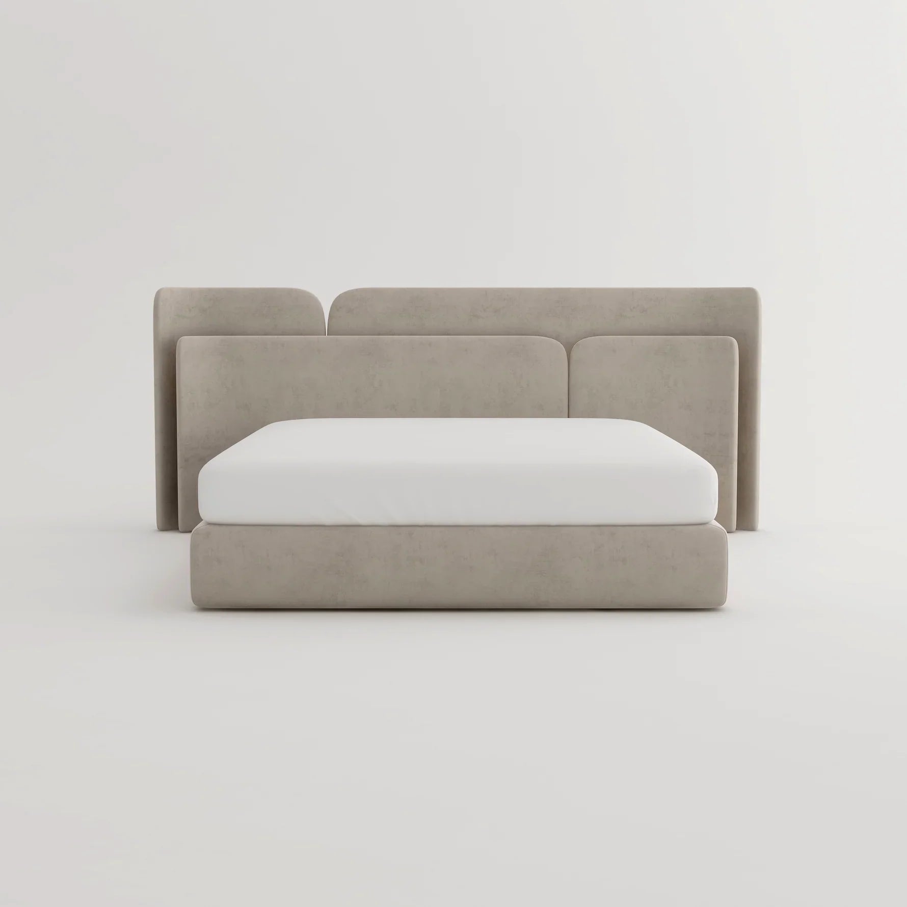 Elara Modern Italian Leather Bed