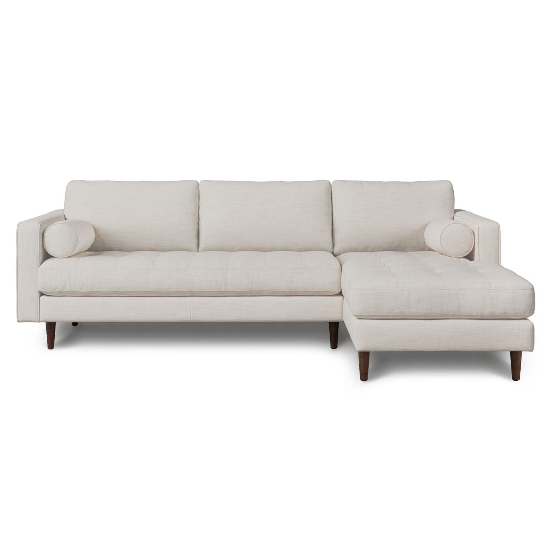 Rustic Blend Premium L-Shaped Sectional Sofa