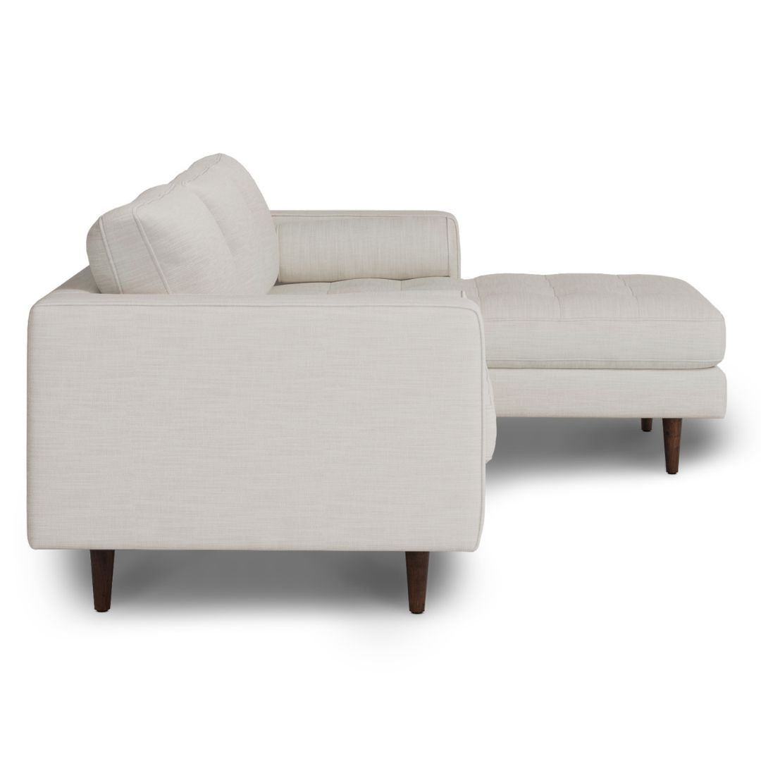 Rustic Blend Premium L-Shaped Sectional Sofa