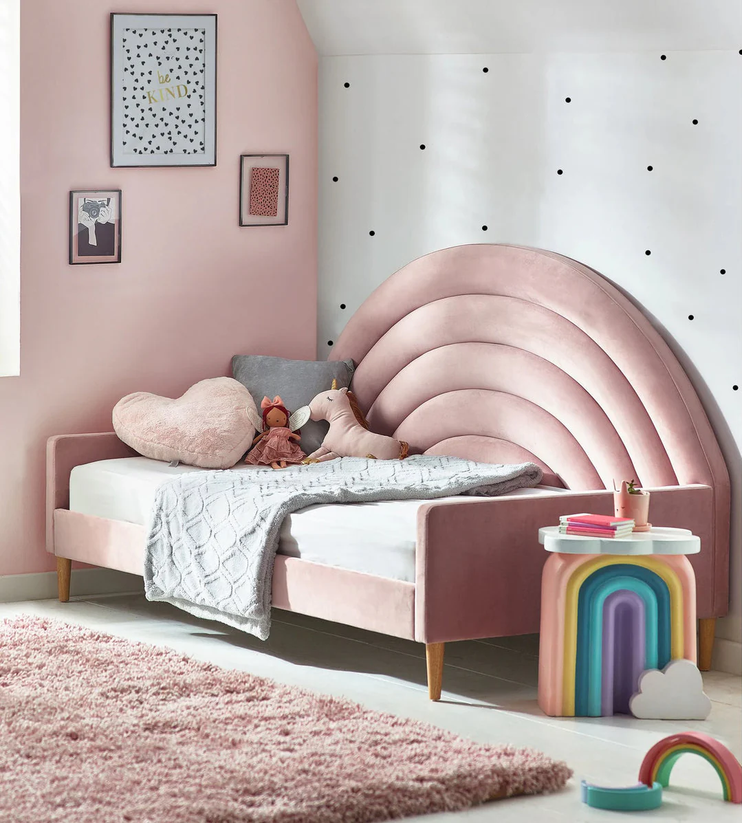 Blossom Panel Kids Bed