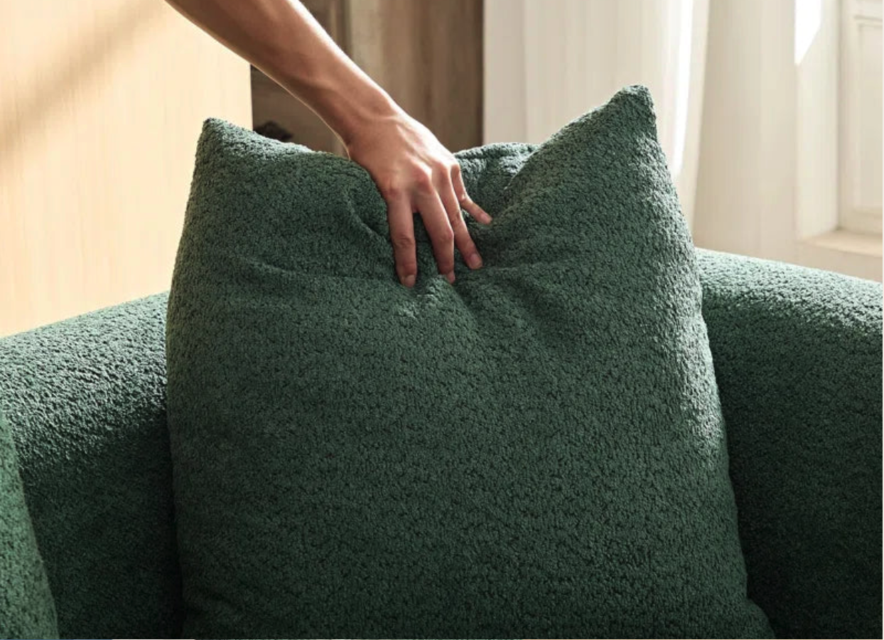 Emerald Arc Luxury Sofa