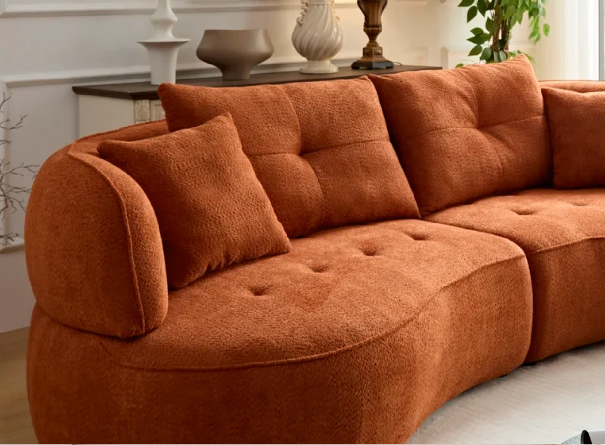 Seoul Curve Contemporary Sofa