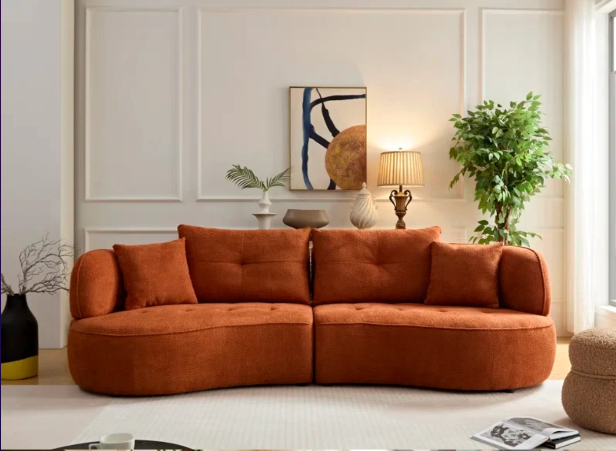 Seoul Curve Contemporary Sofa