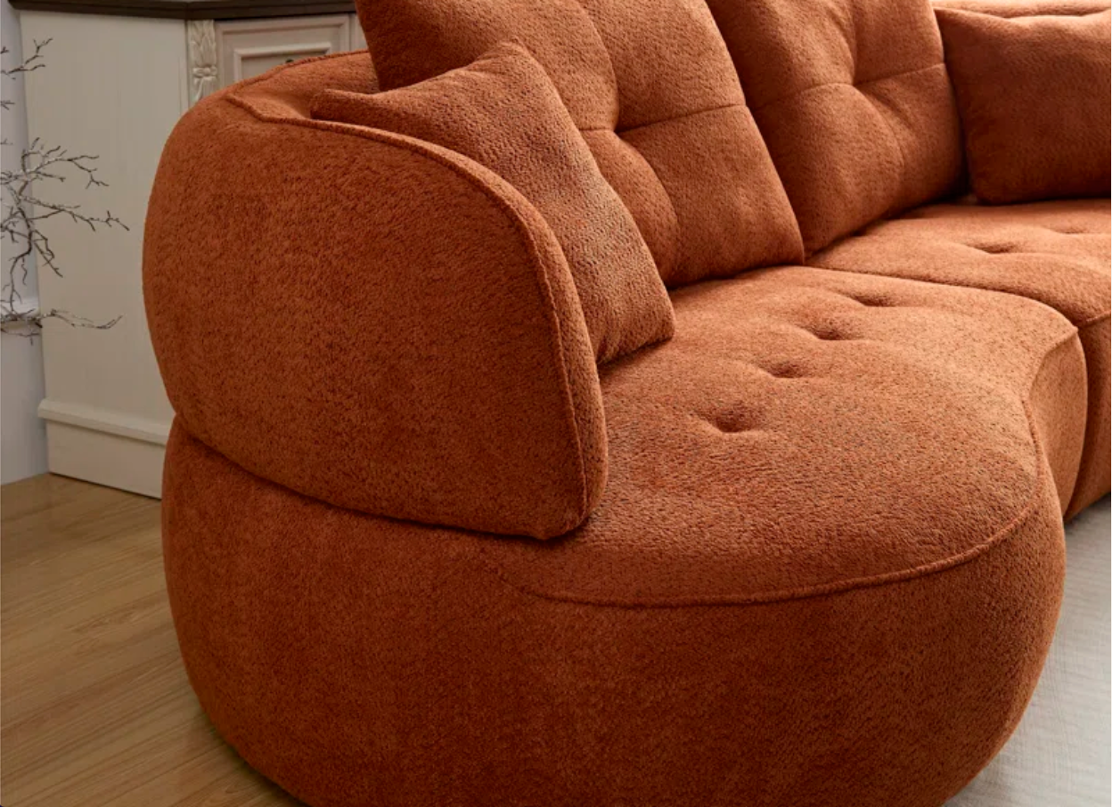 Seoul Curve Contemporary Sofa