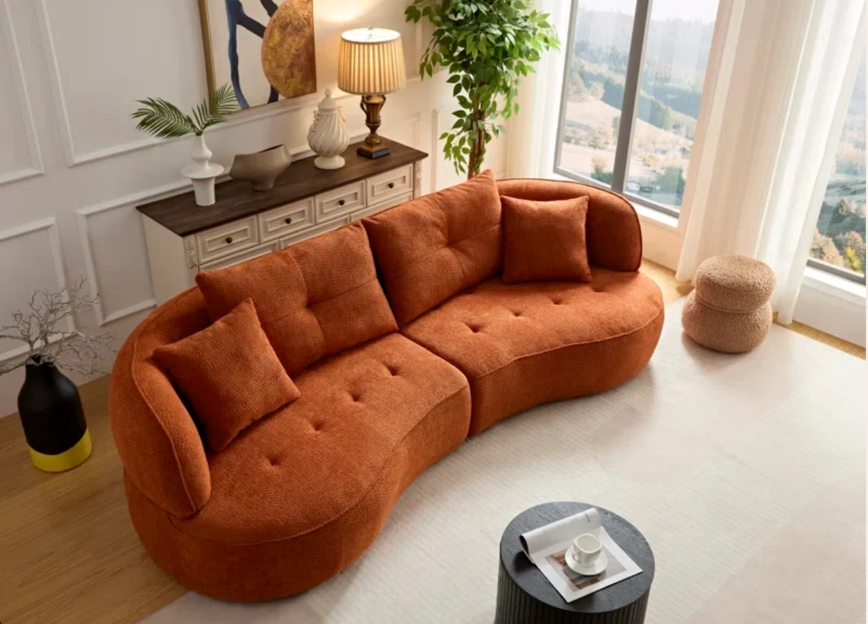 Seoul Curve Contemporary Sofa