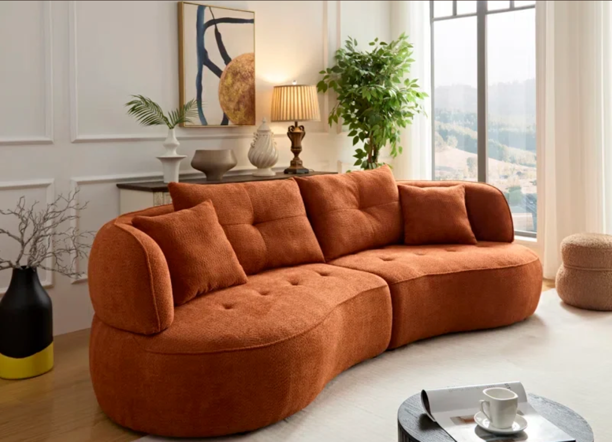 Seoul Curve Contemporary Sofa