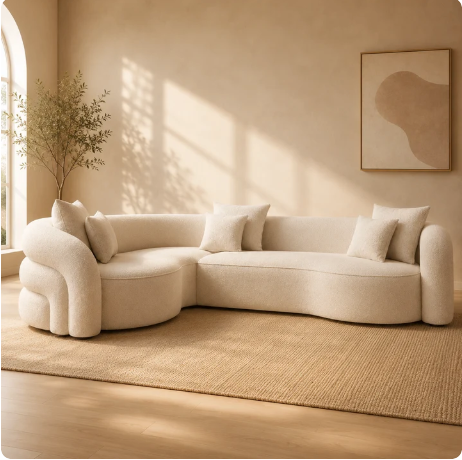Contour Form Sectional Sofa