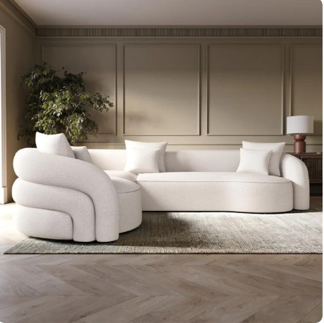 Contour Form Sectional Sofa