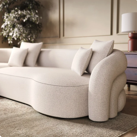 Contour Form Sectional Sofa